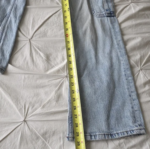 Aeropostale Flare Mid-Rise Cargo Jean - Picture 10 of 11